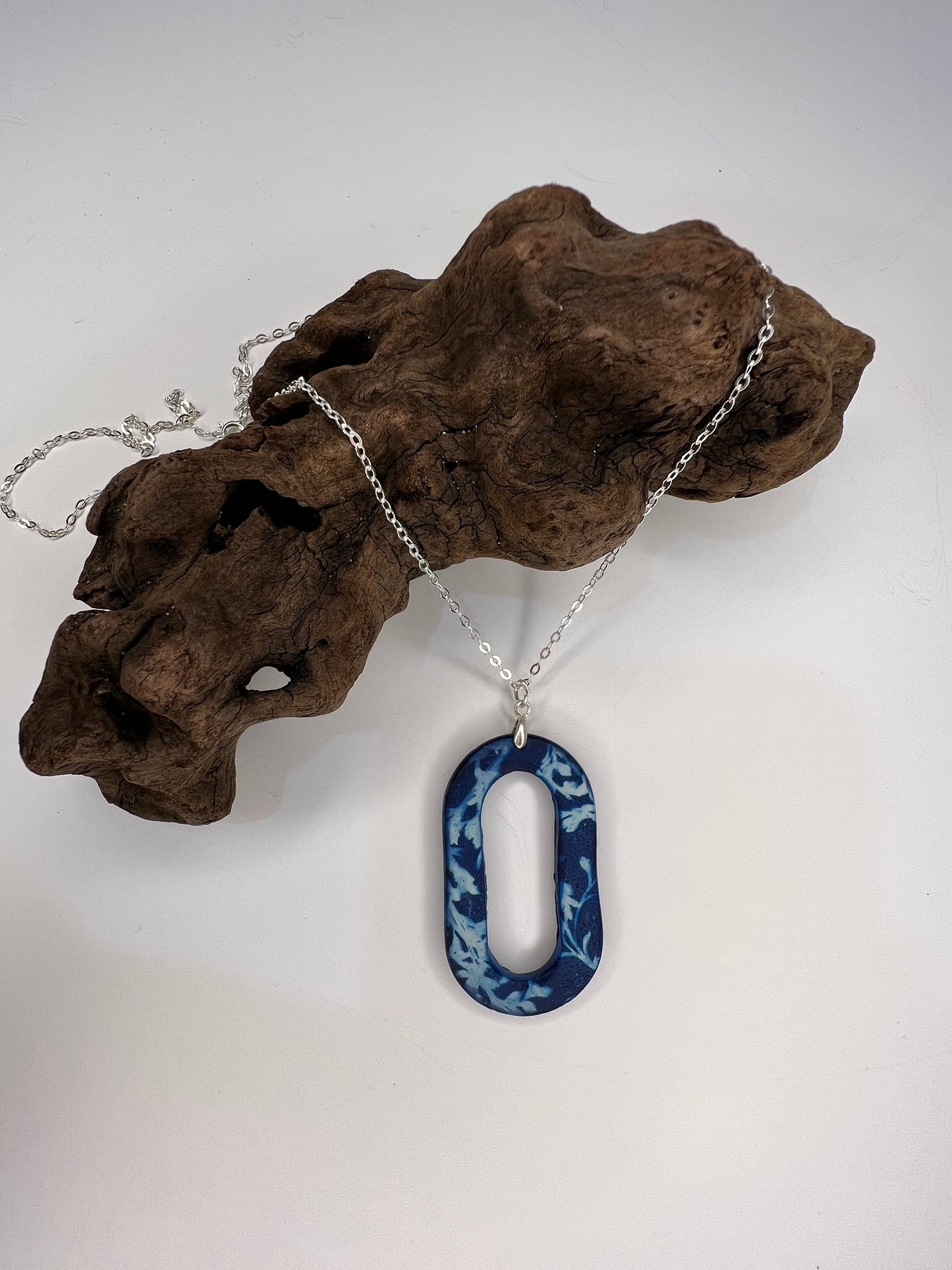 Gahnia Flower Pendant Necklace