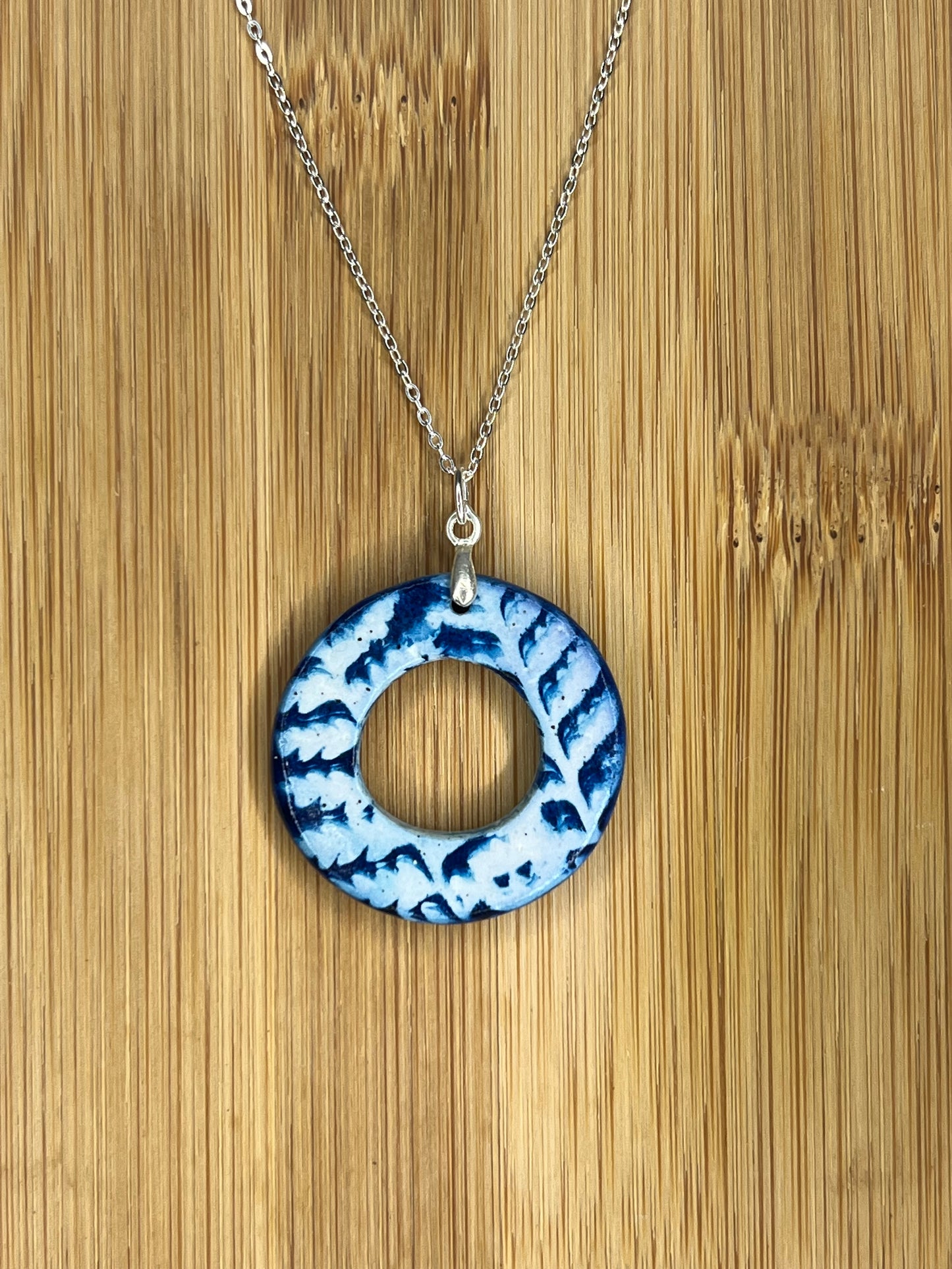 Fern Leaf Pendant Necklace